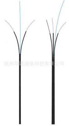 Fire twin-core fiber optic cable FTTH indoor cable entry cab
