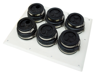 HOOP type cable entry plate ＆panel