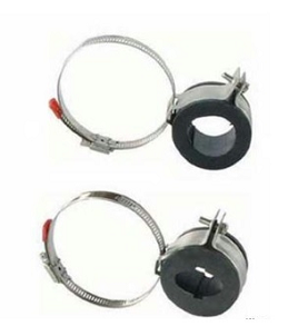 Hoop type feeder clamp